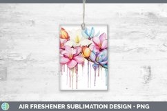 GorgeousRainbow Flowers Air Freshener design.