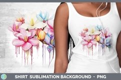 GorgeousRainbow Flowers Shirt design.