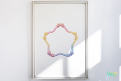 Rainbow Frame Sublimation Clipart Product Image 4