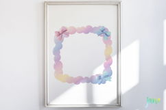 Rainbow Frame Sublimation Clipart Product Image 2