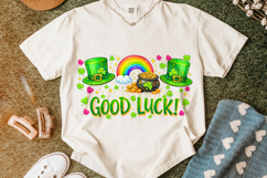 St Patrick's Day Good Luck PNG, Shamrock PNG, Lucky Day PNG Product Image 5