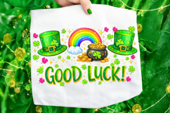 St Patrick's Day Good Luck PNG, Shamrock PNG, Lucky Day PNG Product Image 6