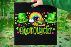 St Patrick's Day Good Luck PNG, Shamrock PNG, Lucky Day PNG Product Image 7