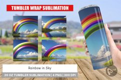 Tumbler Wrap Rainbow in Sky Product Image 1