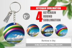 Keychain Rainbow in Sky Product Image 1