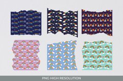 Rainbow in The Sky Pattern Torn Paper Product Image 1