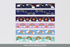 Rainbow in The Sky Seamless Stripe Product Image 1