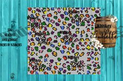 Rainbow Leopard SS16 30oz Rhinestone Template Product Image 1