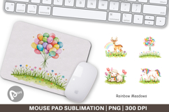 Mouse Pad Rainbow Meadow Product Image 1