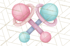 Baby Nursery Clipart PNG, Baby Shower Items, Baby Essentials Product Image 3