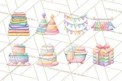 Baby Nursery Clipart PNG, Baby Shower Items, Baby Essentials Product Image 4
