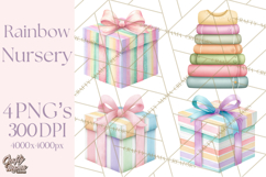 Baby Nursery Clipart PNG, Baby Shower Items, Baby Essentials Product Image 1