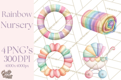 Baby Nursery Clipart PNG, Baby Shower Items, Baby Essentials Product Image 1