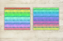 Rainbow tumbler design | Summer tumbler sublimation Product Image 2