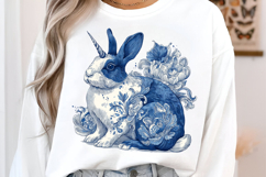 Rainbow Unicorn Bunny Joy Clipart Product Image 2