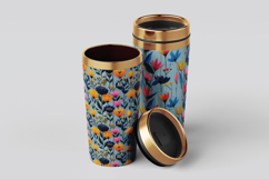 Raindrop Florals Vol.1 Seamless Digital Paper, 36 PNG Product Image 12