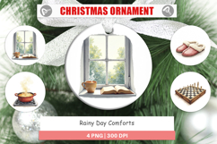 Ornament Cozy Rainy Day Product Image 1