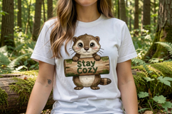 Rainy Day Moss Magic Animal Sublimation Product Image 2