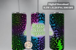 Raise Kind Humans Powerwash Tumbler Wrap PNG Product Image 2