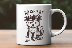 Wild Heart Woodland Wolf SVG Bundle 8 PNG SVG Forest Animal Product Image 7