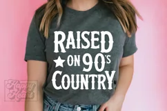Raised on 90s Country SVG - Beautiful Crazy - Country Girl Product Image 4