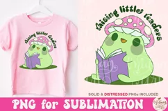 Raising Little Readers PNG, Bookish Mom Sublimation Product Image 1