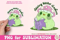 Raising Little Readers PNG, Bookish Mom Sublimation Product Image 2