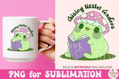 Raising Little Readers PNG, Bookish Mom Sublimation Product Image 3