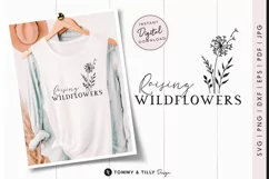 Raising Wildflowers SVG Cut File for Cricut and Silhouette Product Image 2