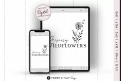 Raising Wildflowers SVG Cut File for Cricut and Silhouette Product Image 3