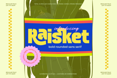 Raisket Bold Rounded Sans Serif Product Image 1