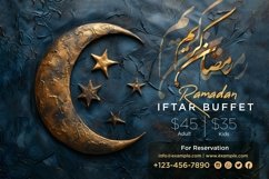 Ramadan Iftar Buffet Banner Design Template Product Image 1
