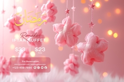 Ramadan Iftar Buffet Banner Design Template Product Image 1