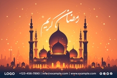 Ramadan Kareem Banner Design Template Product Image 1