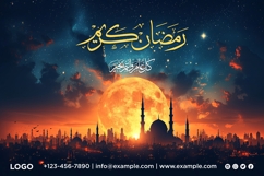 Ramadan Kareem Banner Design Template Product Image 1