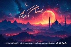 Ramadan Kareem Banner Design Template Product Image 1