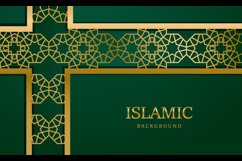 Ramadan kareem greeting banner background with arabic design Product Image 2