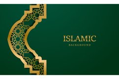 Ramadan kareem greeting banner background with arabic ornate Product Image 1