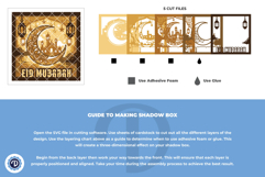 Ramadan 3D Light Box - Eid Mubarak 3D SVG Product Image 5