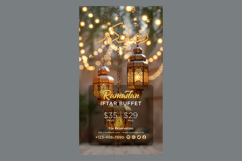 Ramadan Iftar Buffet Poster Design Template Product Image 1