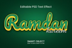 ramadan 2023 3d text effect Product Image 1