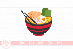 Noodle In The Bowl Clipart Bundle Product Image 2