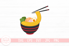 Noodle In The Bowl Clipart Bundle Product Image 3