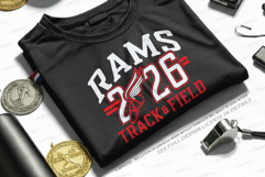 Ram Track and Field SVG Product Image 1
