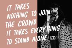 Ramsipe Carbion Bold Gritty Handmade Display Font Product Image 2