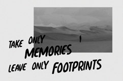 Ramsipe Carbion Bold Gritty Handmade Display Font Product Image 4