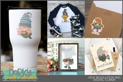 Gnome Love Clipart Bundle Product Image 7