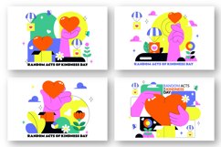 10 Random Acts of Kindness Day Illustration Product Image 2