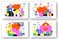 10 Random Acts of Kindness Day Illustration Product Image 3