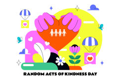 10 Random Acts of Kindness Day Illustration Product Image 4